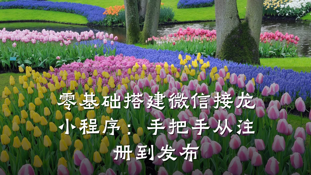 零基础搭建微信接龙小程序:手把手从注册到发布