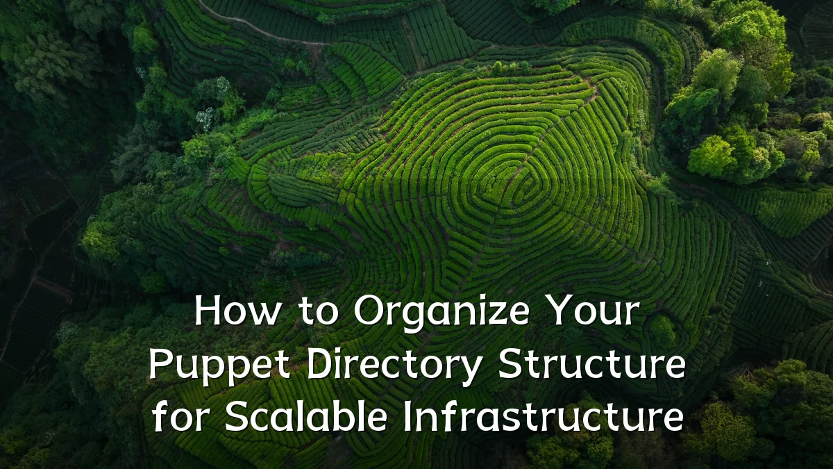 How to Organize Your Puppet Directory Structure for Scalable Infrastructure