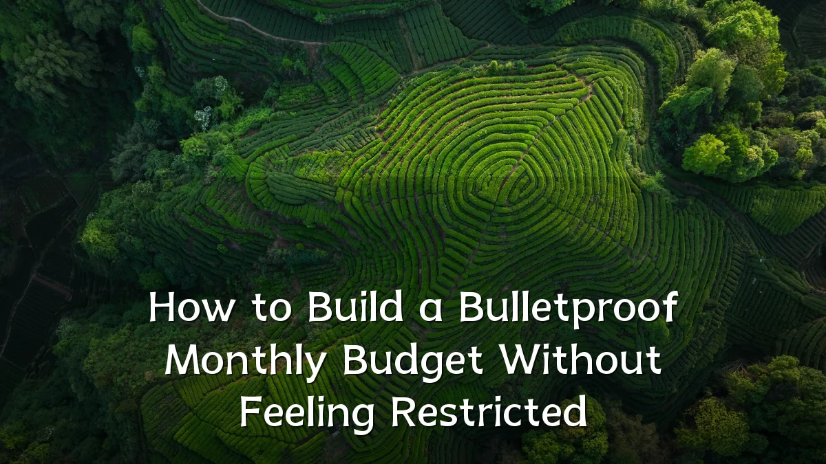How to Build a Bulletproof Monthly Budget Without Feeling Restricted