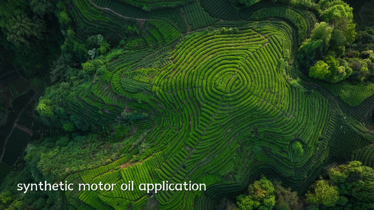 synthetic motor oil application