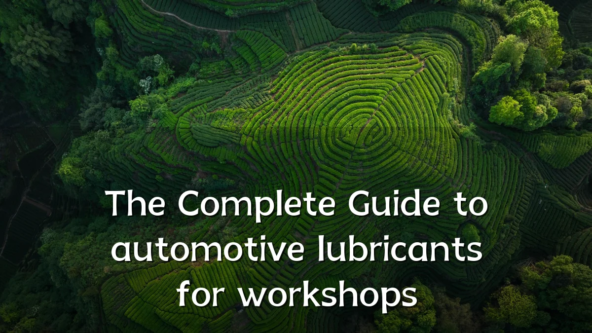 The Complete Guide to automotive lubricants for workshops