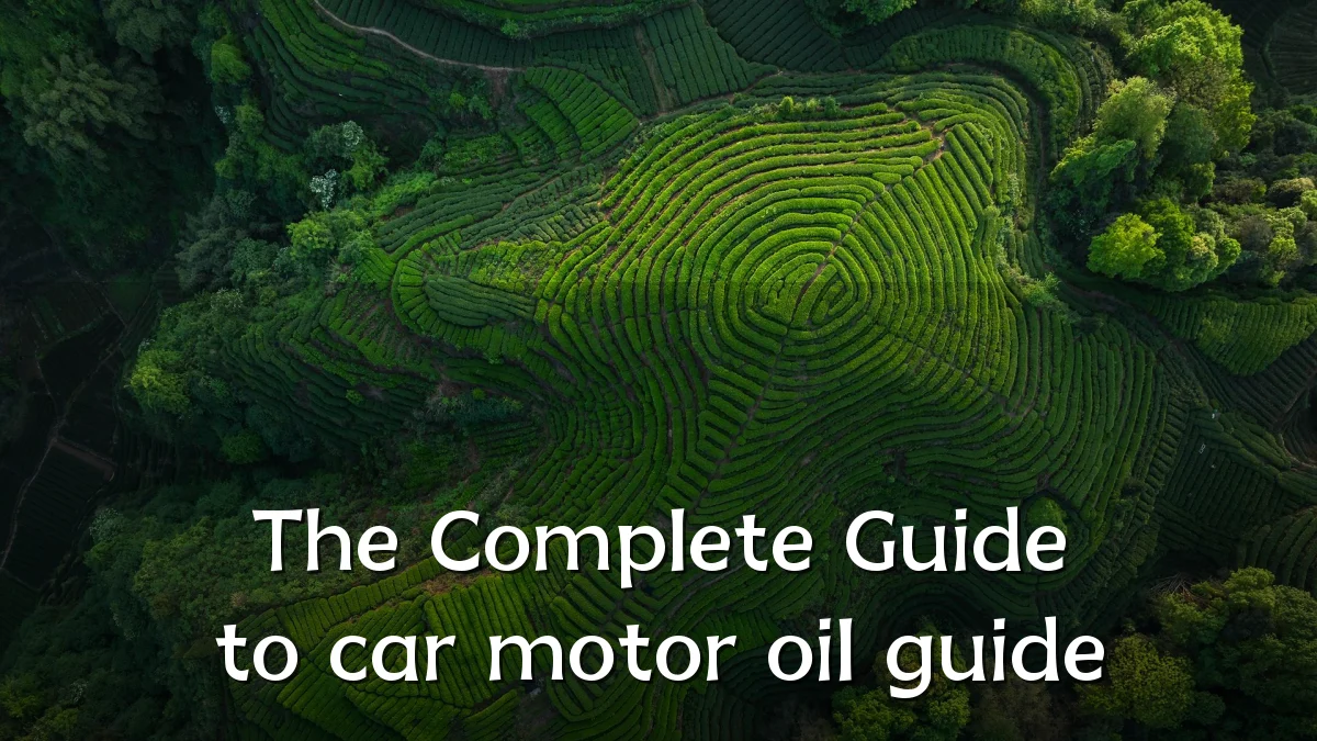 The Complete Guide to car motor oil guide
