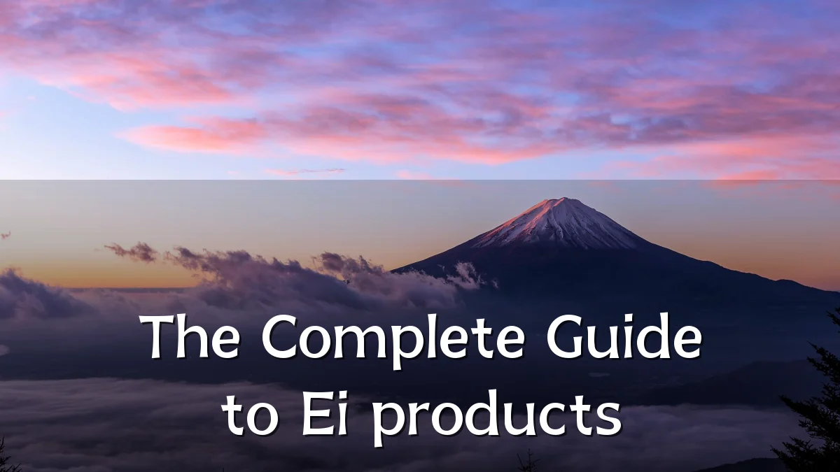 The Complete Guide to Ei products