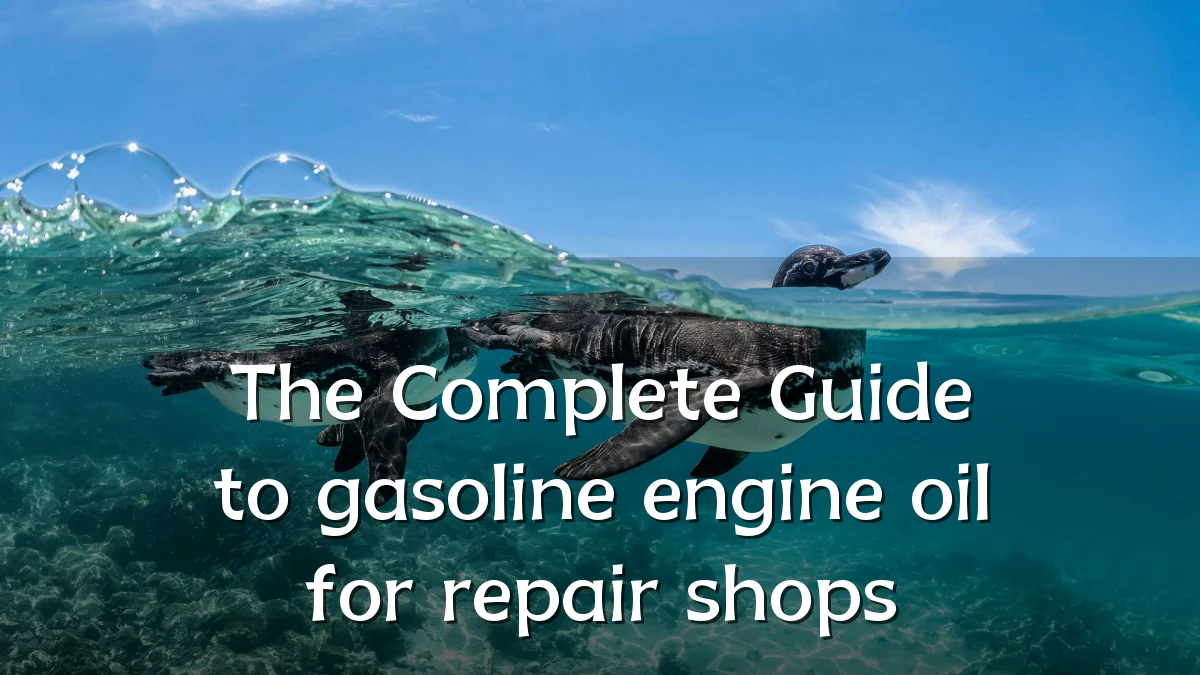 The Complete Guide to gasoline engine oil for repair shops