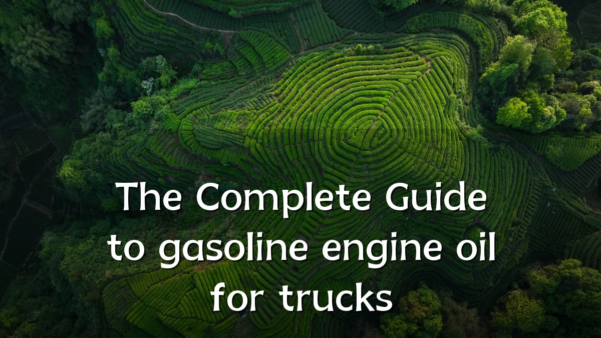 The Complete Guide to gasoline engine oil for trucks