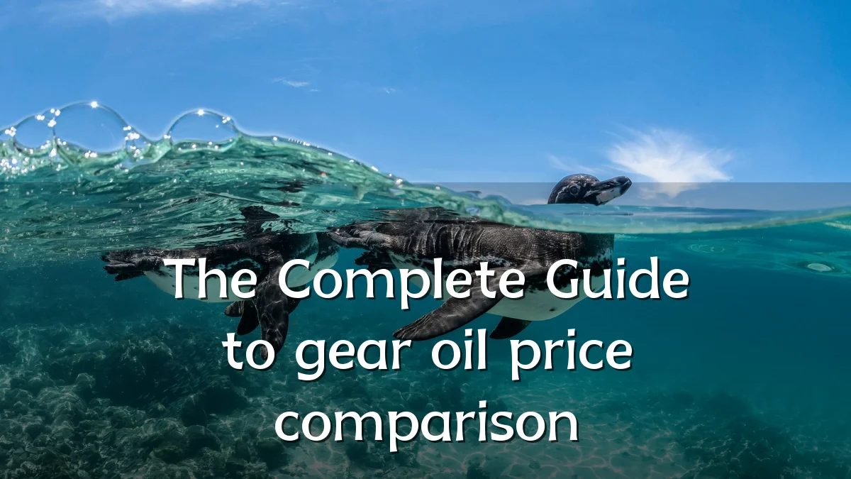 The Complete Guide to gear oil price comparison