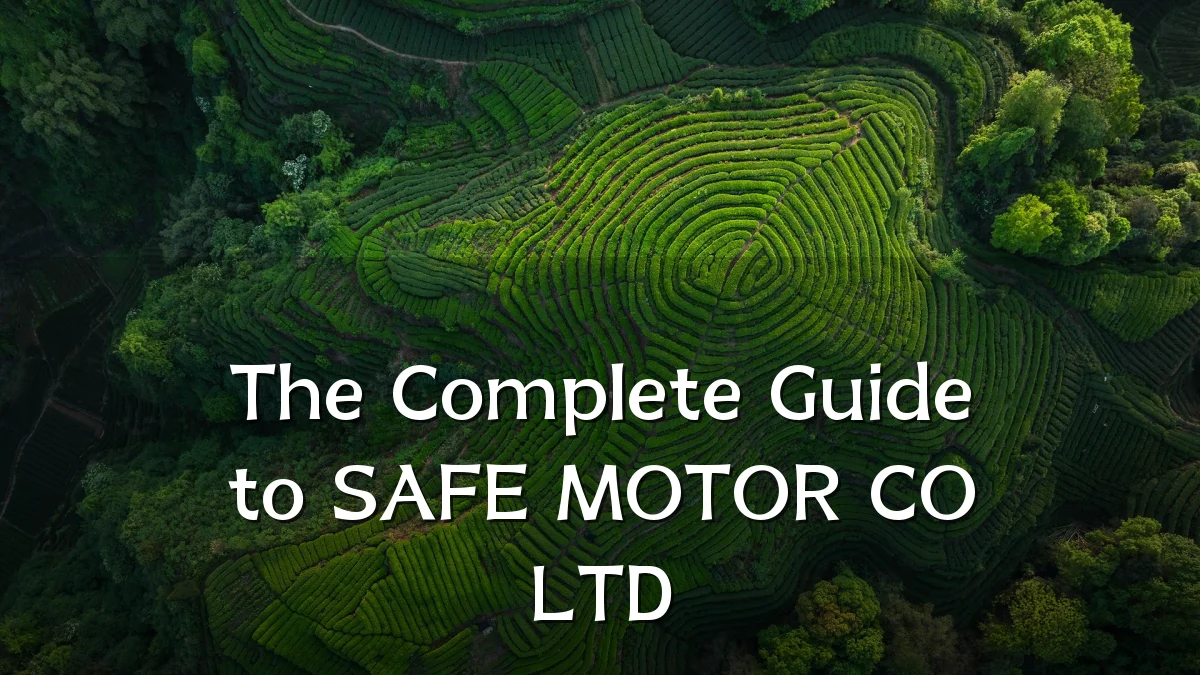 The Complete Guide to SAFE MOTOR CO LTD