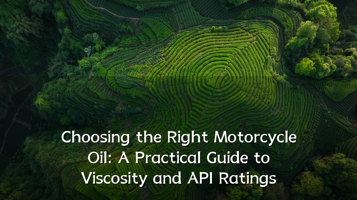 Choosing the Right Motorcycle Oil: A Practical Guide to Viscosity and API Ratings
