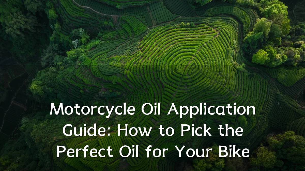 Motorcycle Oil Application Guide: How to Pick the Perfect Oil for Your Bike
