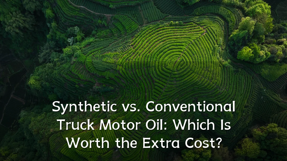 Synthetic vs. Conventional Truck Motor Oil: Which Is Worth the Extra Cost?