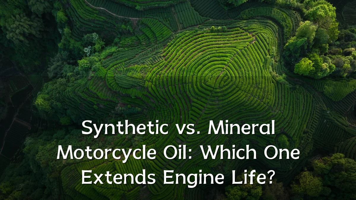 Synthetic vs. Mineral Motorcycle Oil: Which One Extends Engine Life?