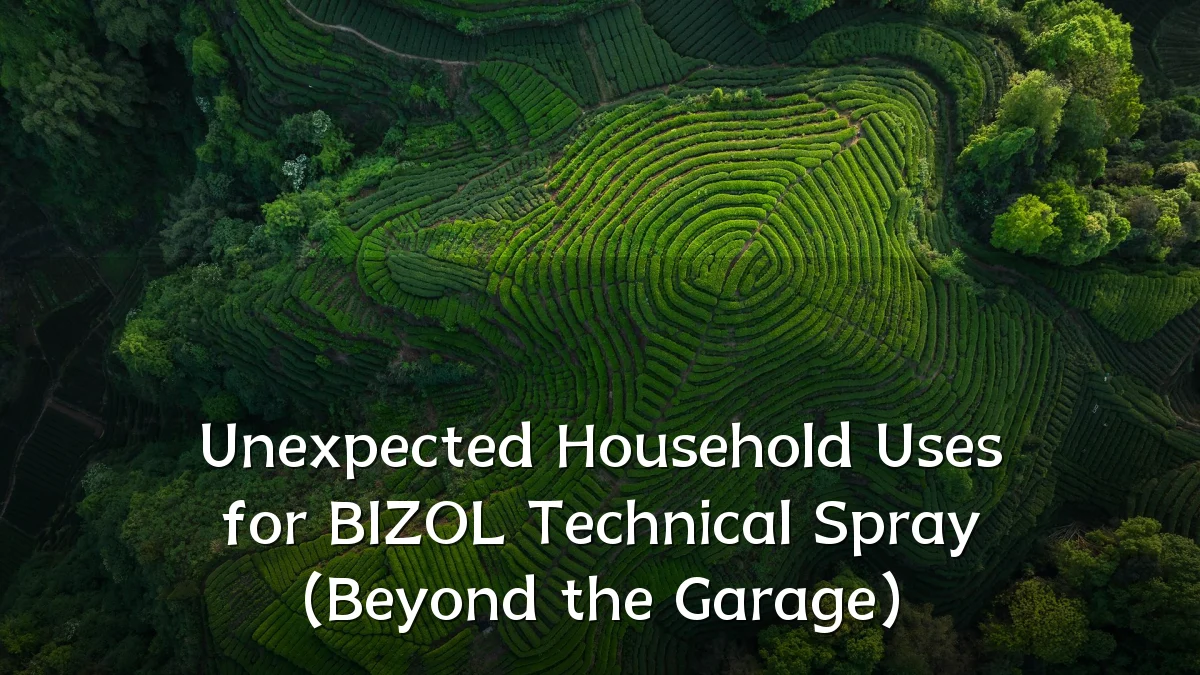 Unexpected Household Uses for BIZOL Technical Spray (Beyond the Garage)