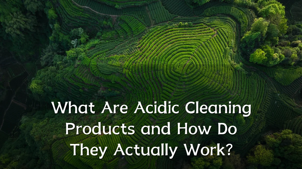 What Are Acidic Cleaning Products and How Do They Actually Work?