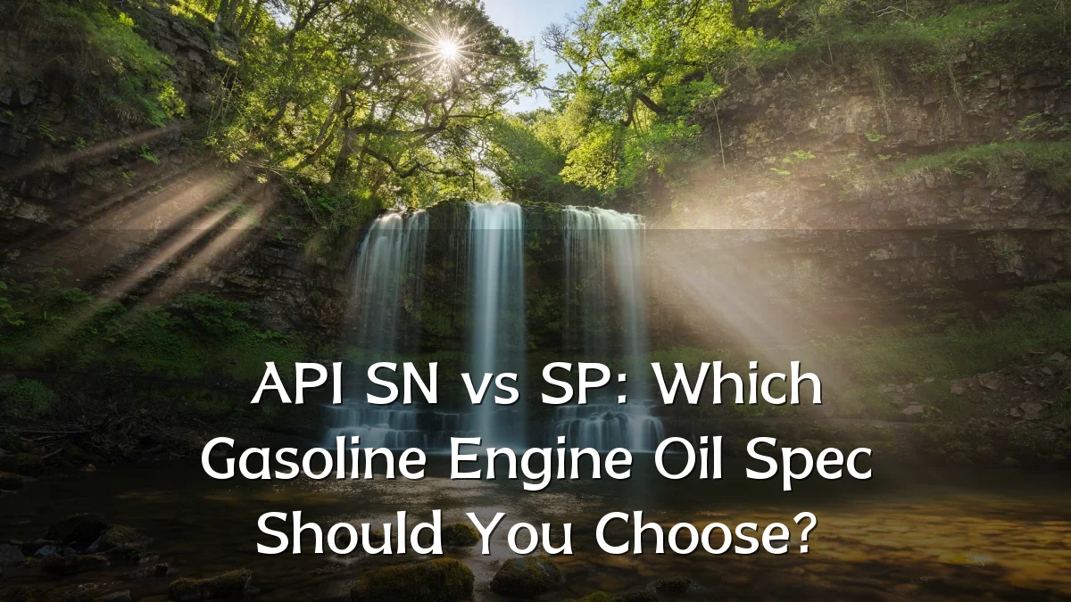 API SN vs SP: Which Gasoline Engine Oil Spec Should You Choose?