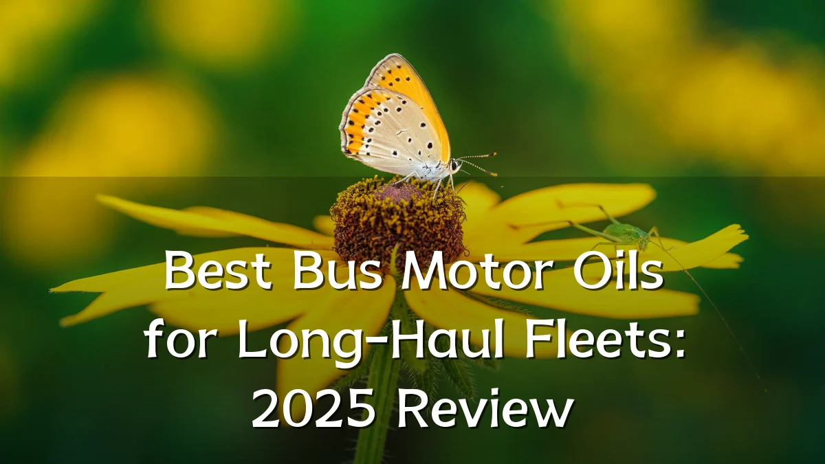 Best Bus Motor Oils for Long-Haul Fleets: 2025 Review