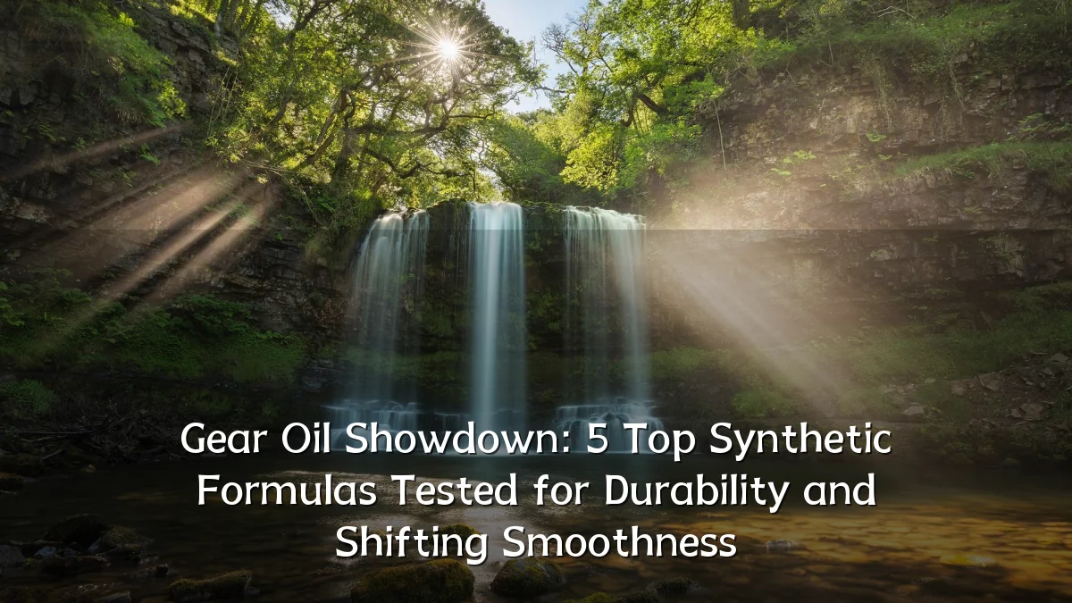 Gear Oil Showdown: 5 Top Synthetic Formulas Tested for Durability and Shifting Smoothness