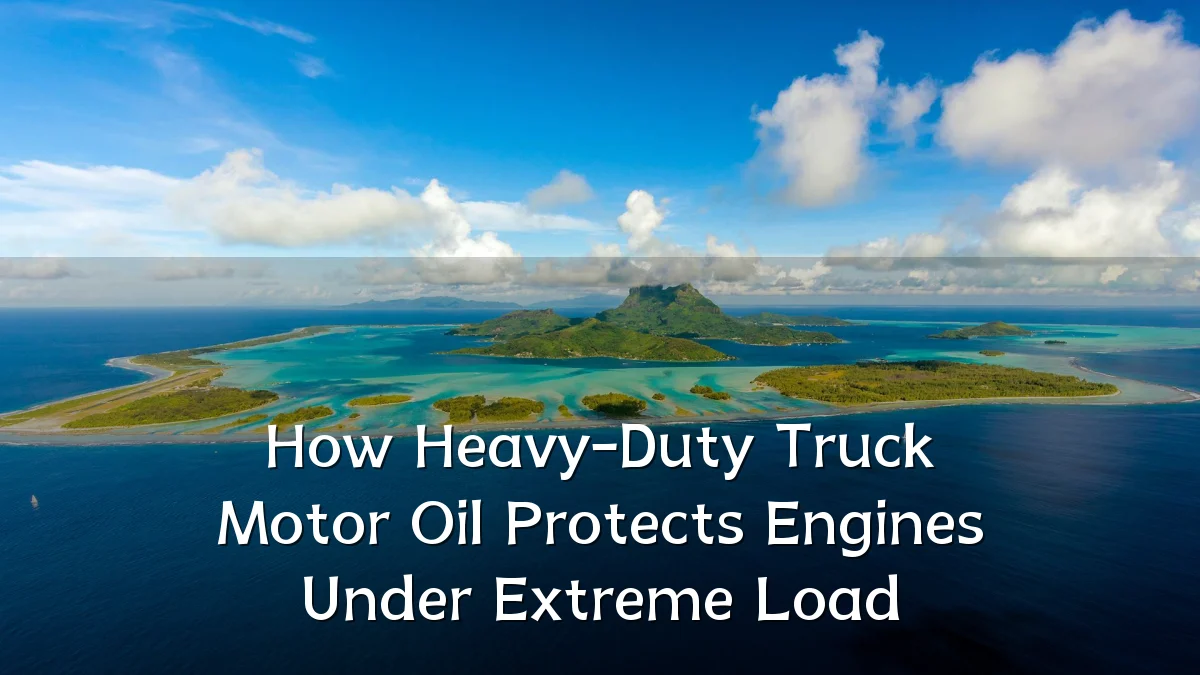 How Heavy-Duty Truck Motor Oil Protects Engines Under Extreme Load