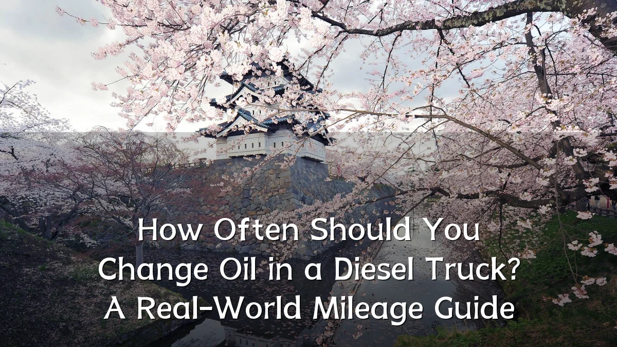 How Often Should You Change Oil in a Diesel Truck? A Real-World Mileage Guide