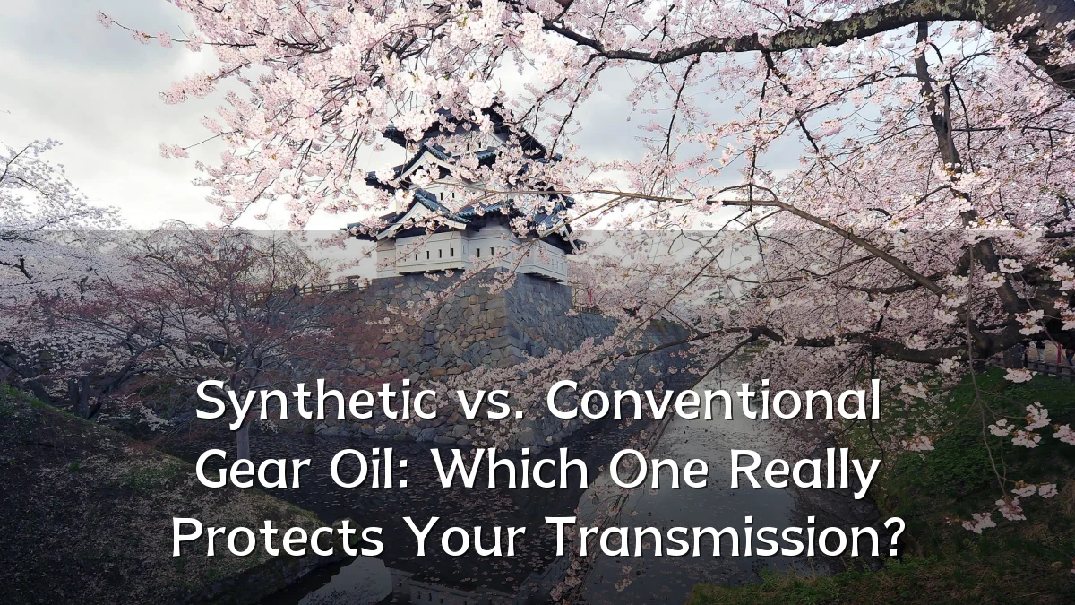 Synthetic vs. Conventional Gear Oil: Which One Really Protects Your Transmission?